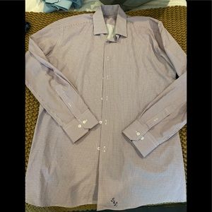 Men’s XL State & Liberty Dress Shirt, New Condition and Machine Washable!